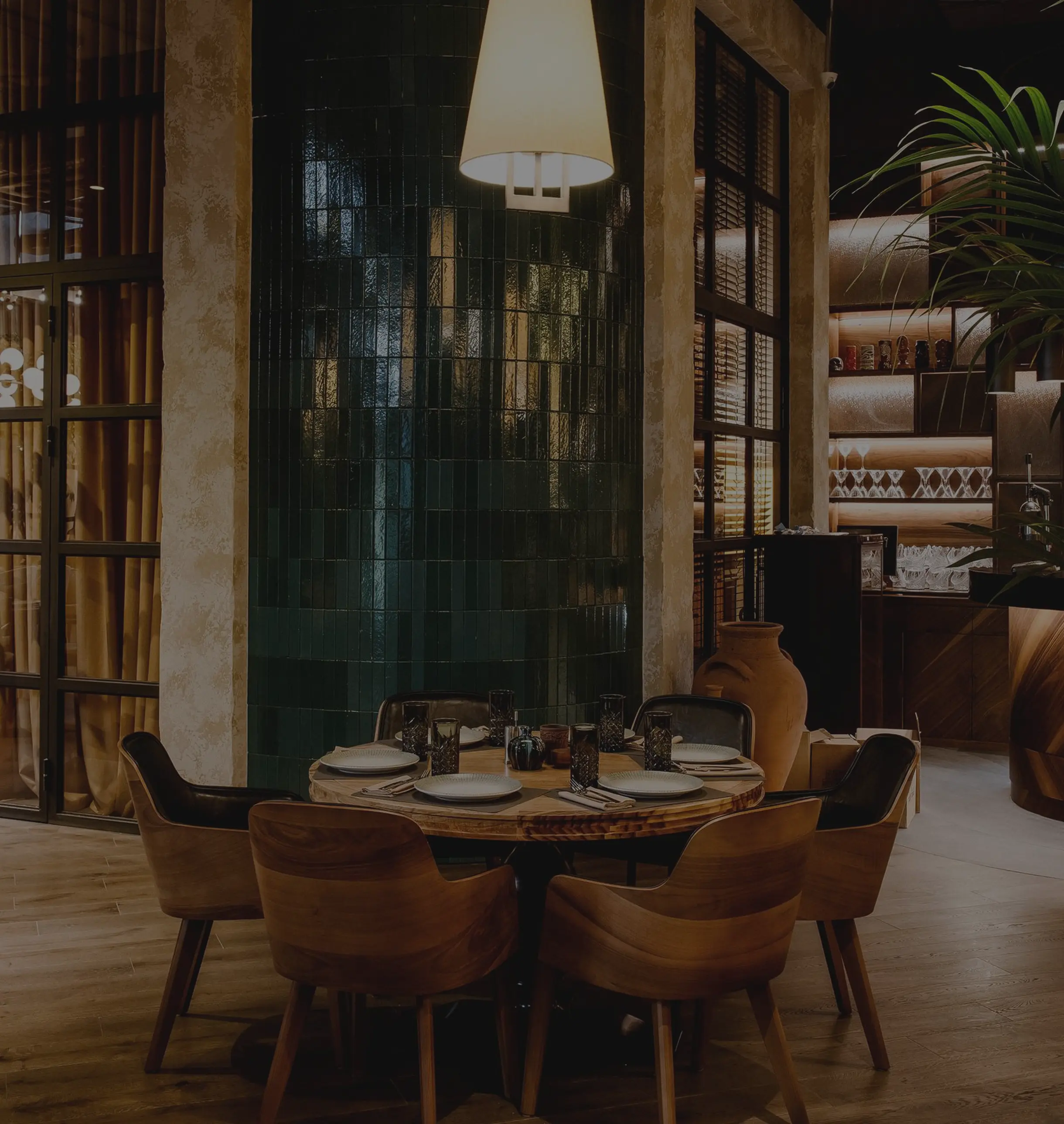 Restaurant interior